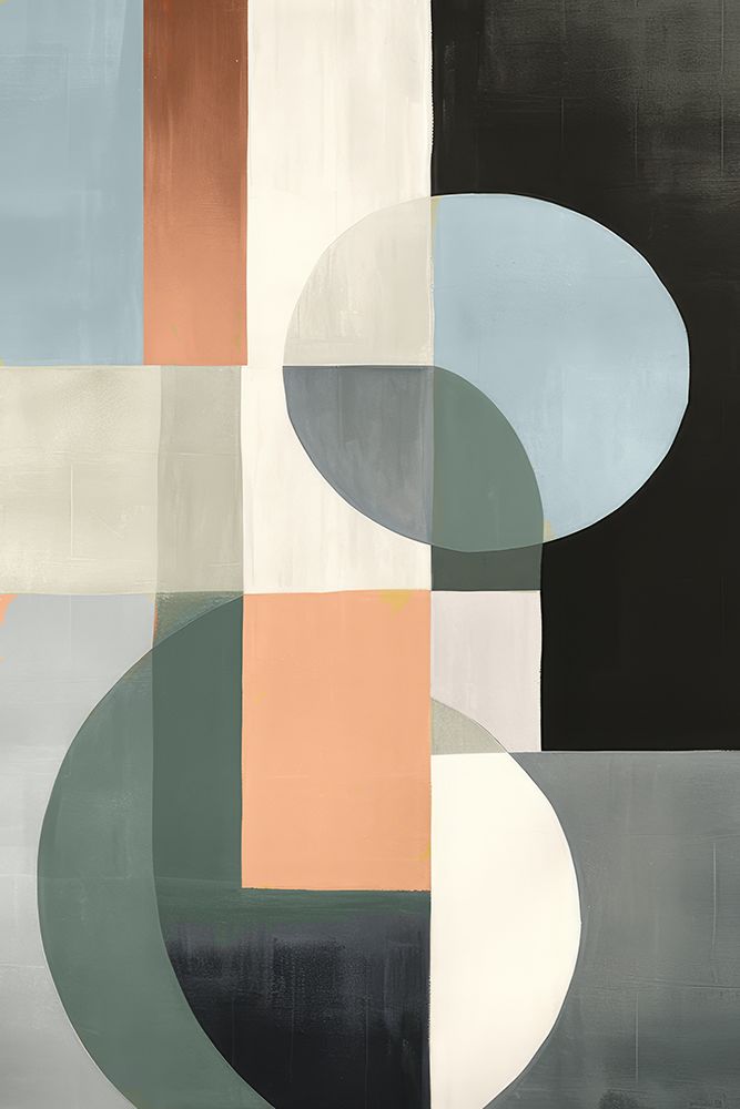 Sage Green Midcentury Magic I art print by Irena Orlov for $57.95 CAD