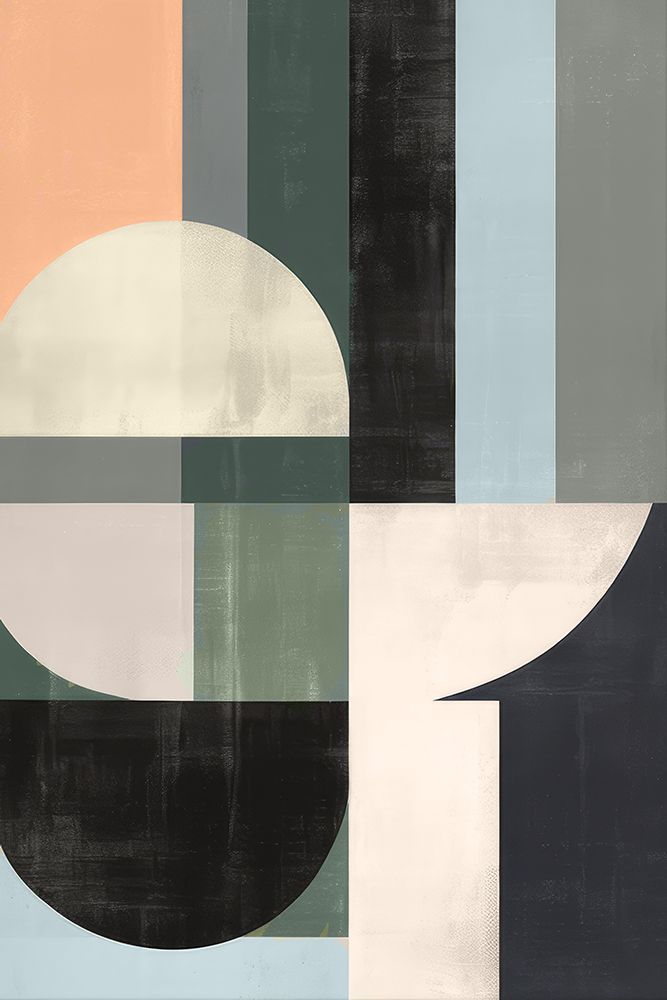 Sage Green Midcentury Magic II art print by Irena Orlov for $57.95 CAD