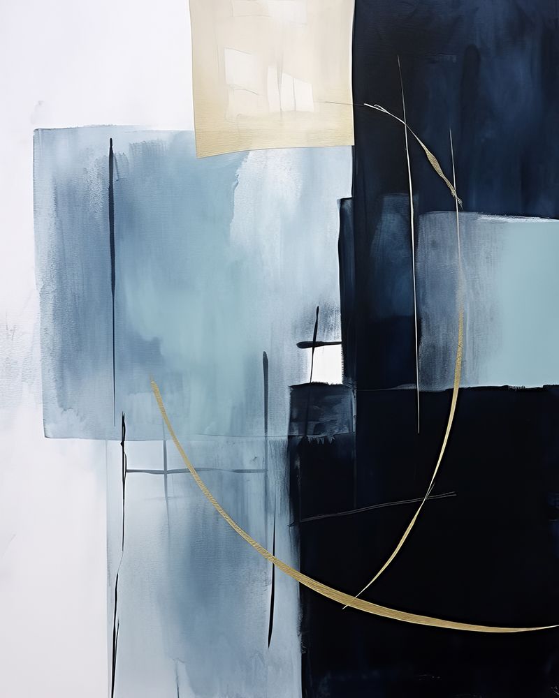 Blue Cascade art print by Irena Orlov for $57.95 CAD