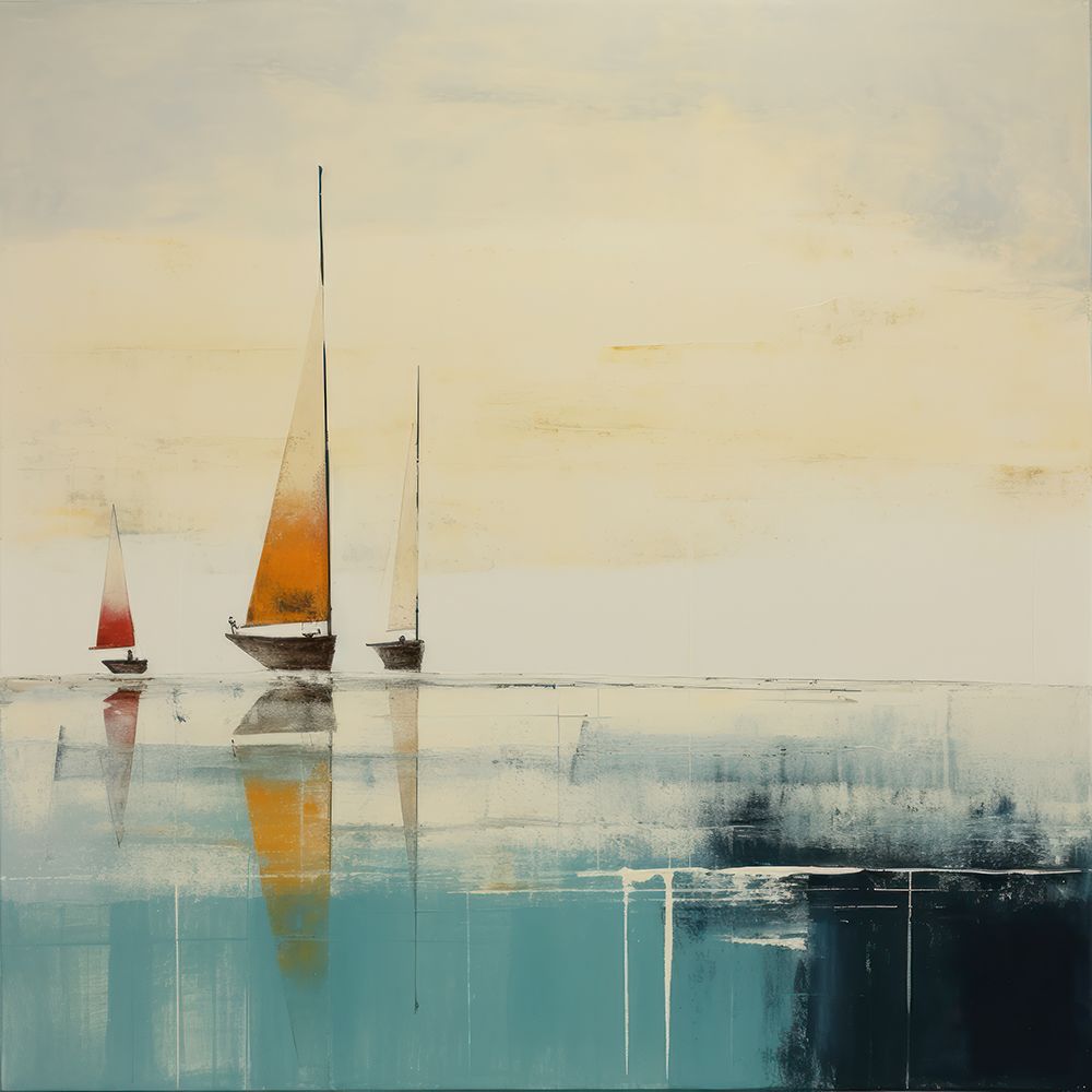 Minimalist Maritime I art print by Irena Orlov for $57.95 CAD