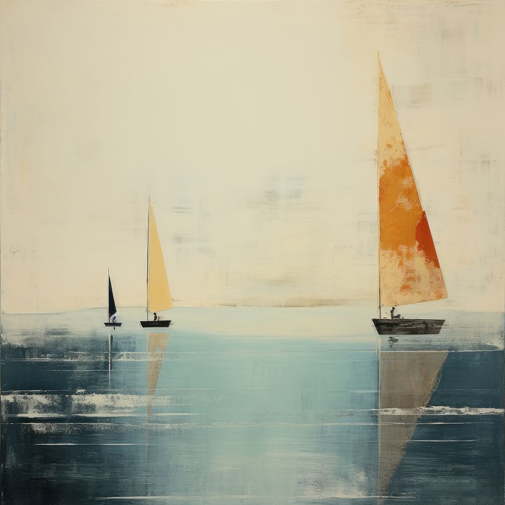 Minimalist Maritime II art print by Irena Orlov for $57.95 CAD
