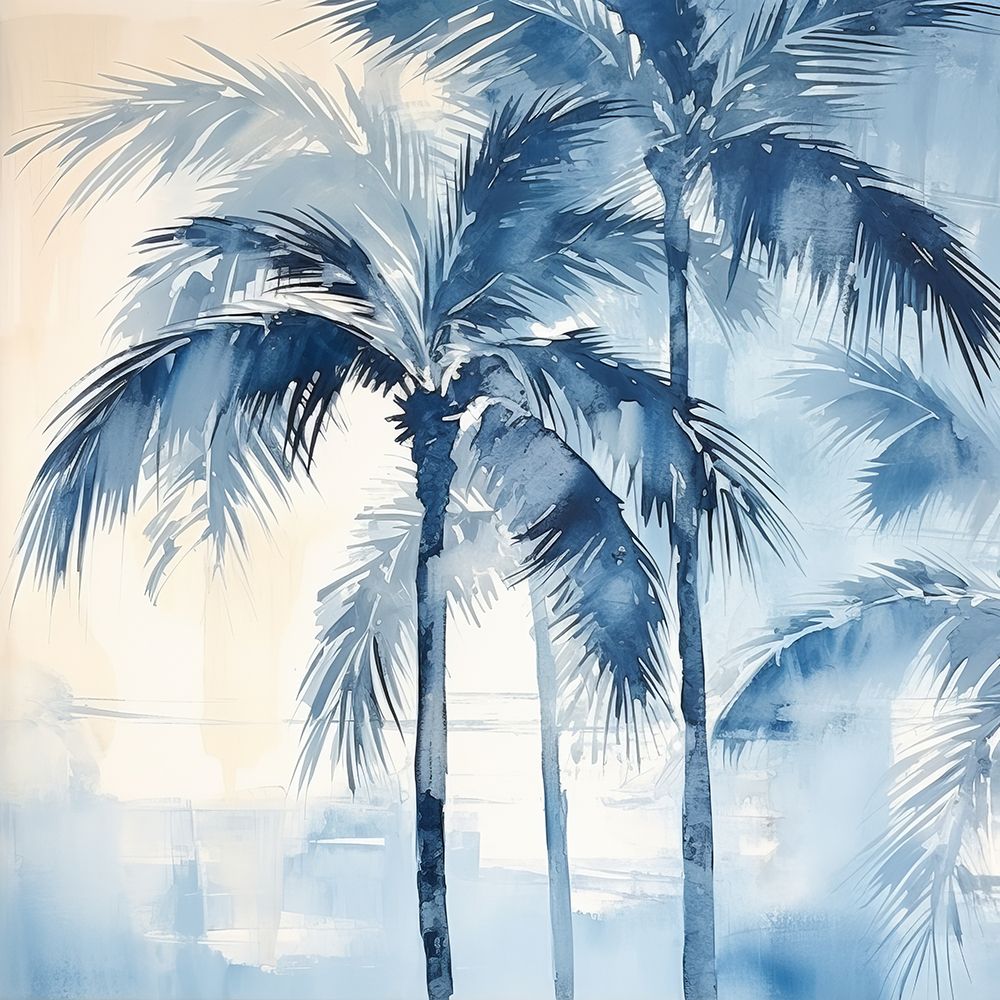 Indigo Paradise II art print by Irena Orlov for $57.95 CAD
