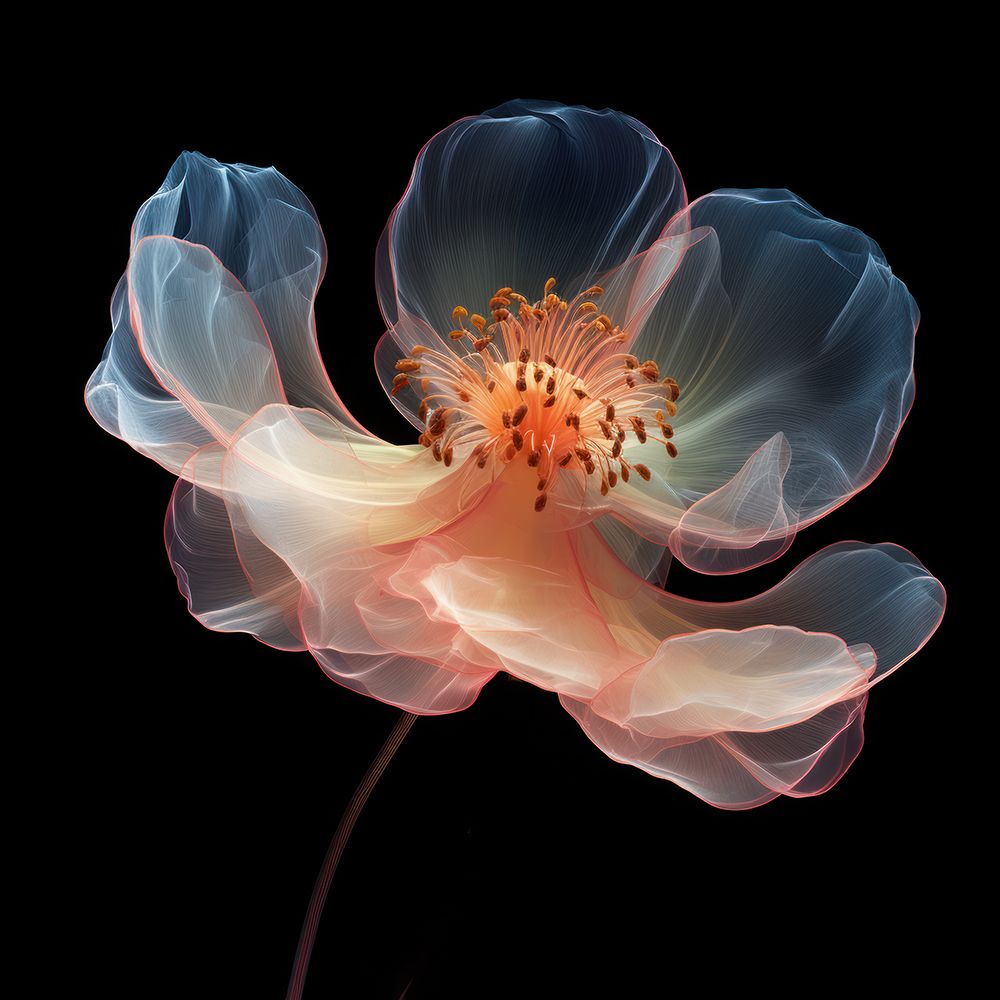 Floral Fusion in Watercolor I art print by Irena Orlov for $57.95 CAD