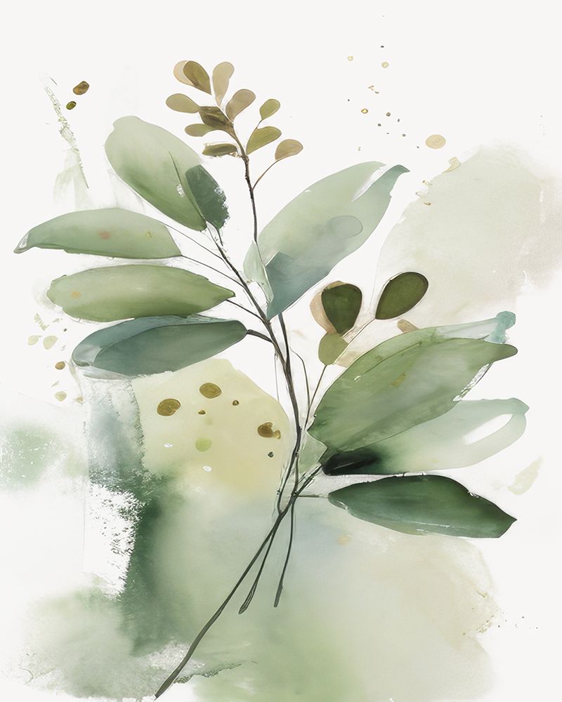 Greenery Serenade I art print by Irena Orlov for $57.95 CAD