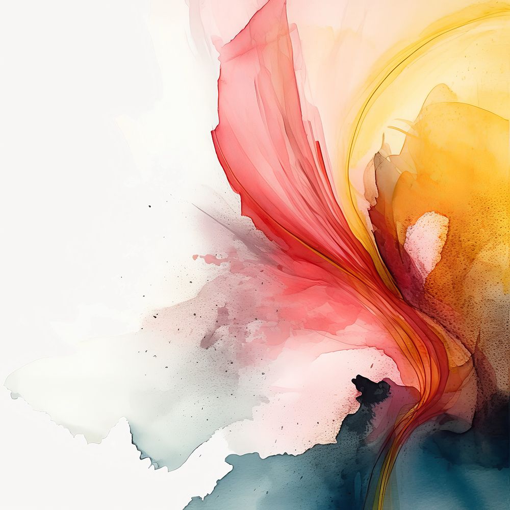Vibrant Watercolor I art print by Irena Orlov for $57.95 CAD