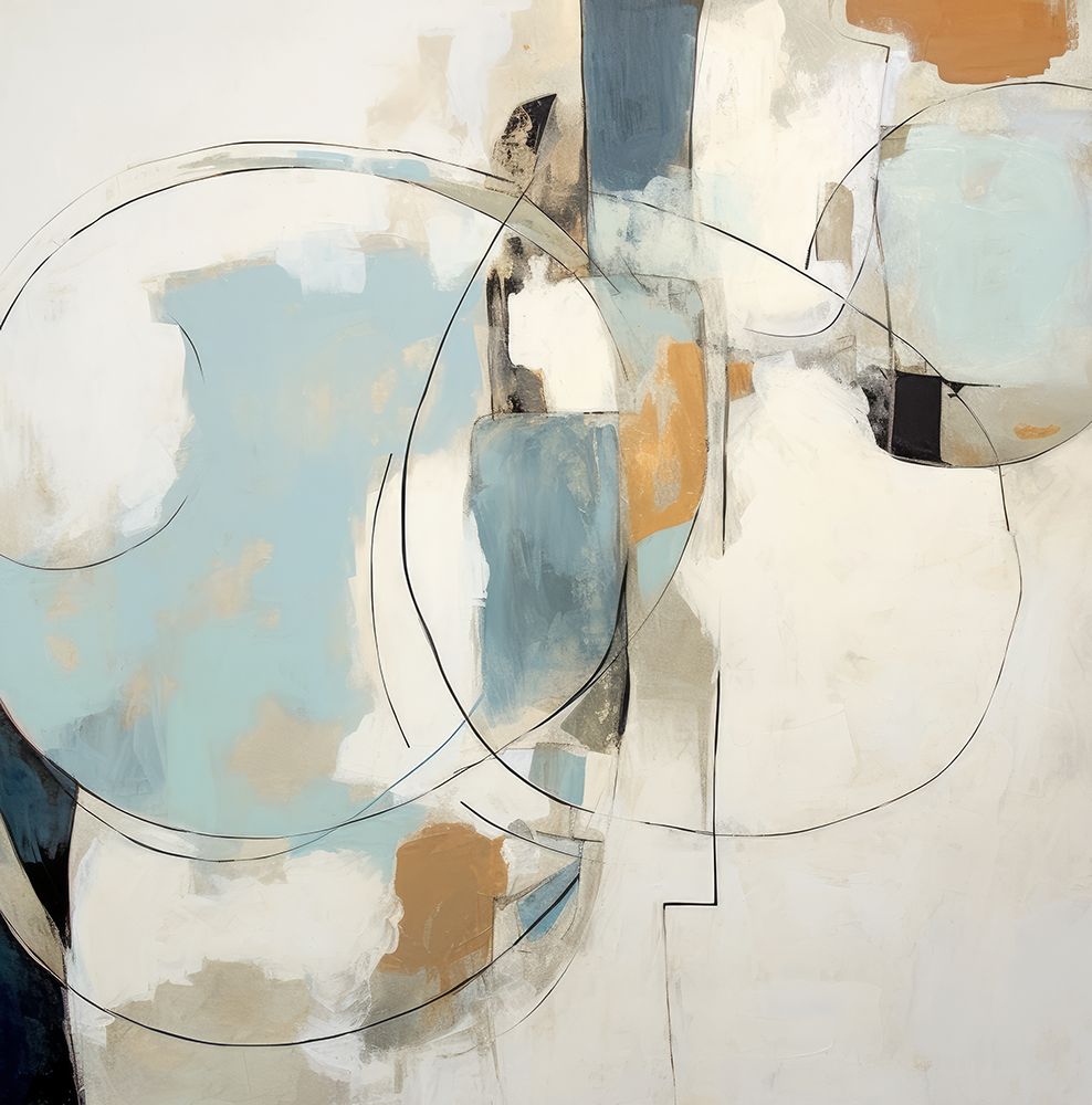Blue Rhythms II art print by Irena Orlov for $57.95 CAD