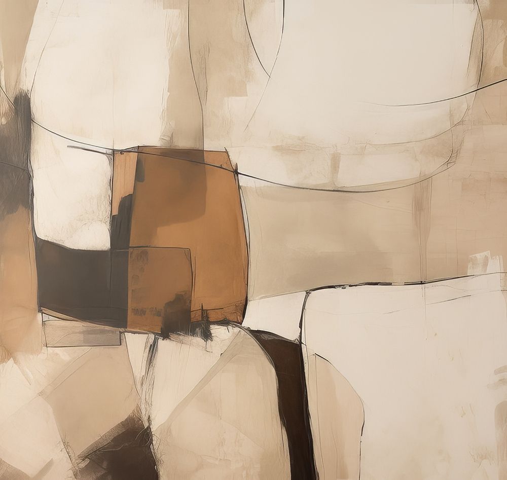 Formscape of Neutral I art print by Irena Orlov for $57.95 CAD