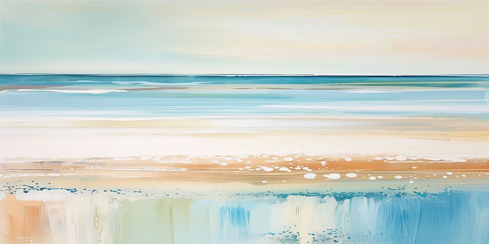Beachfront Tranquility I art print by Irena Orlov for $57.95 CAD