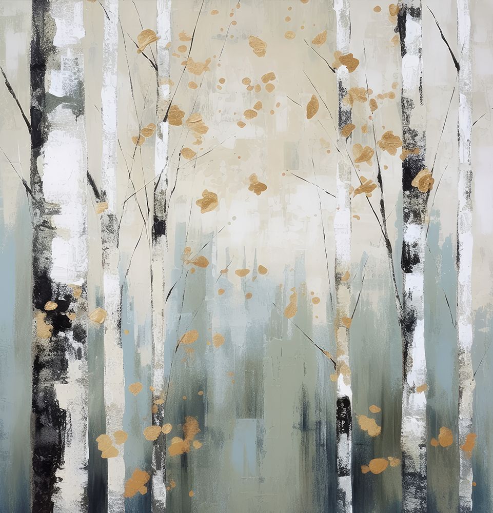 Birch Silhouettes I art print by Irena Orlov for $57.95 CAD