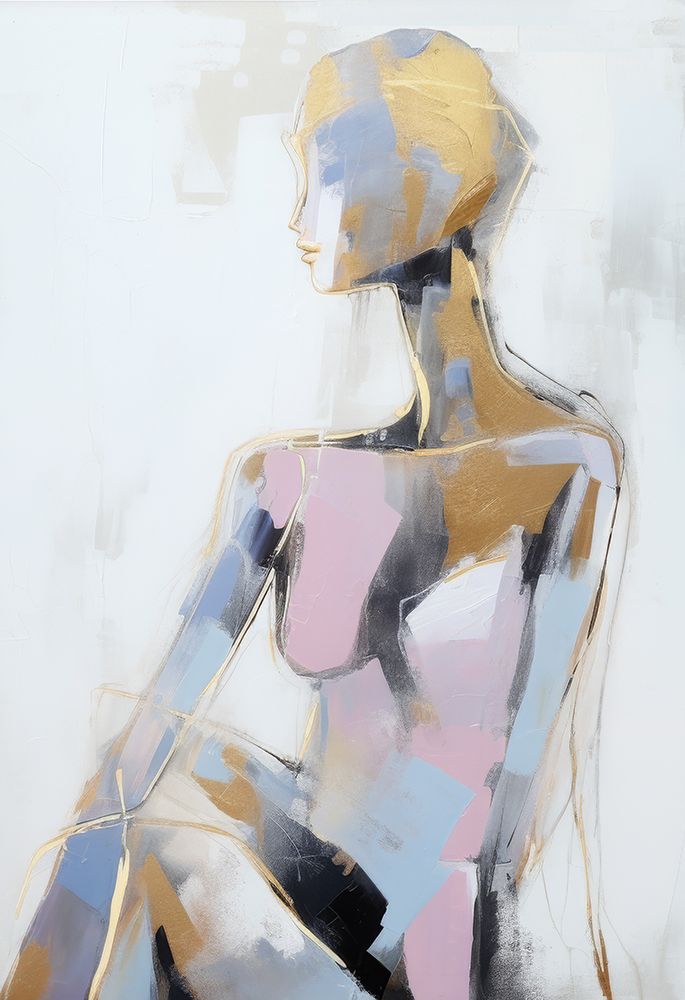 Figural Elegance II art print by Irena Orlov for $57.95 CAD