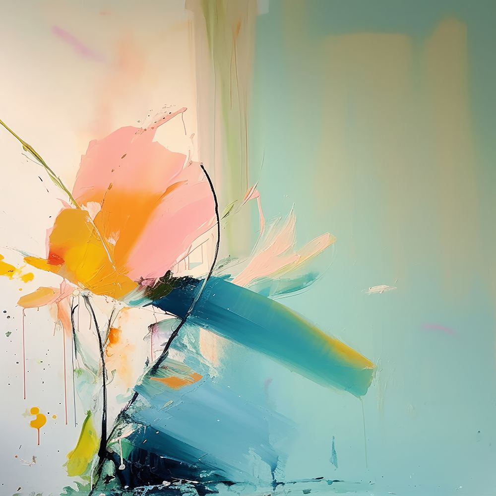 Symphony of Blue Flowers II art print by Irena Orlov for $57.95 CAD