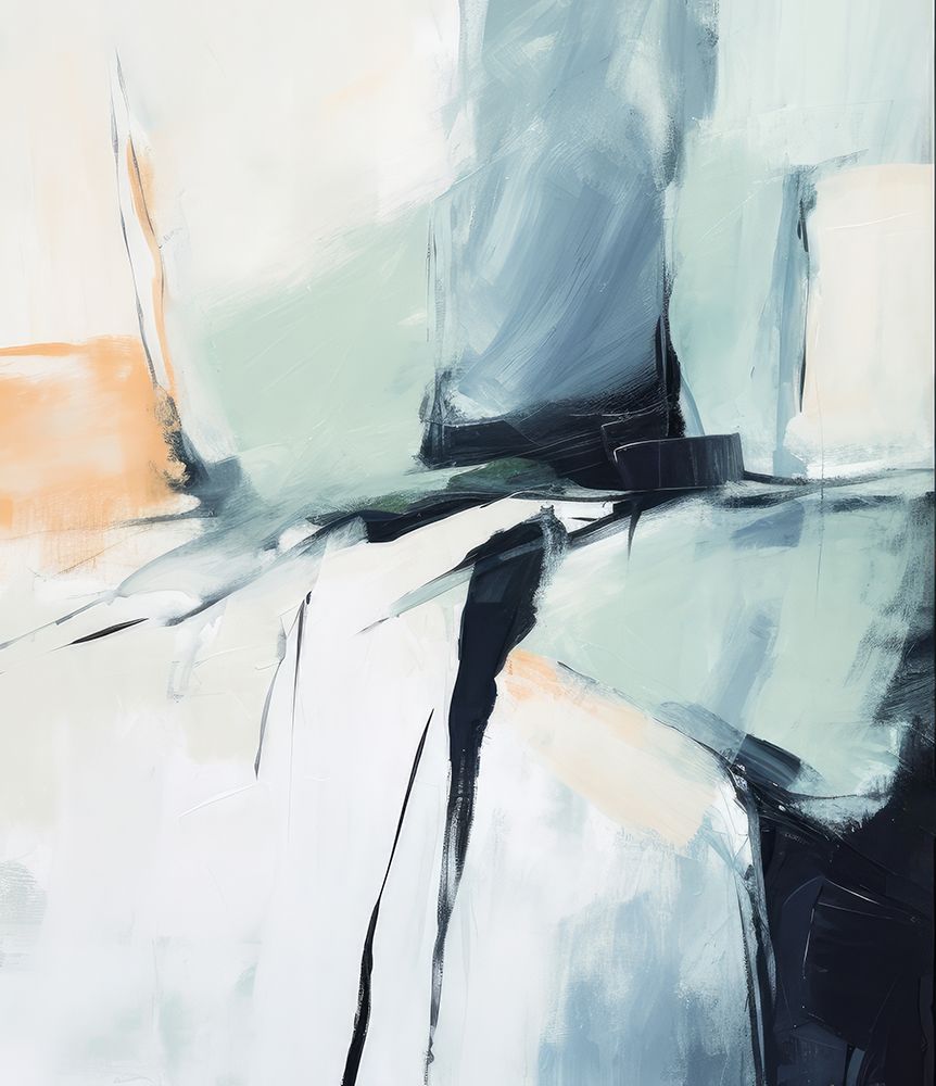 Depth of Blue Thoughts I art print by Irena Orlov for $57.95 CAD