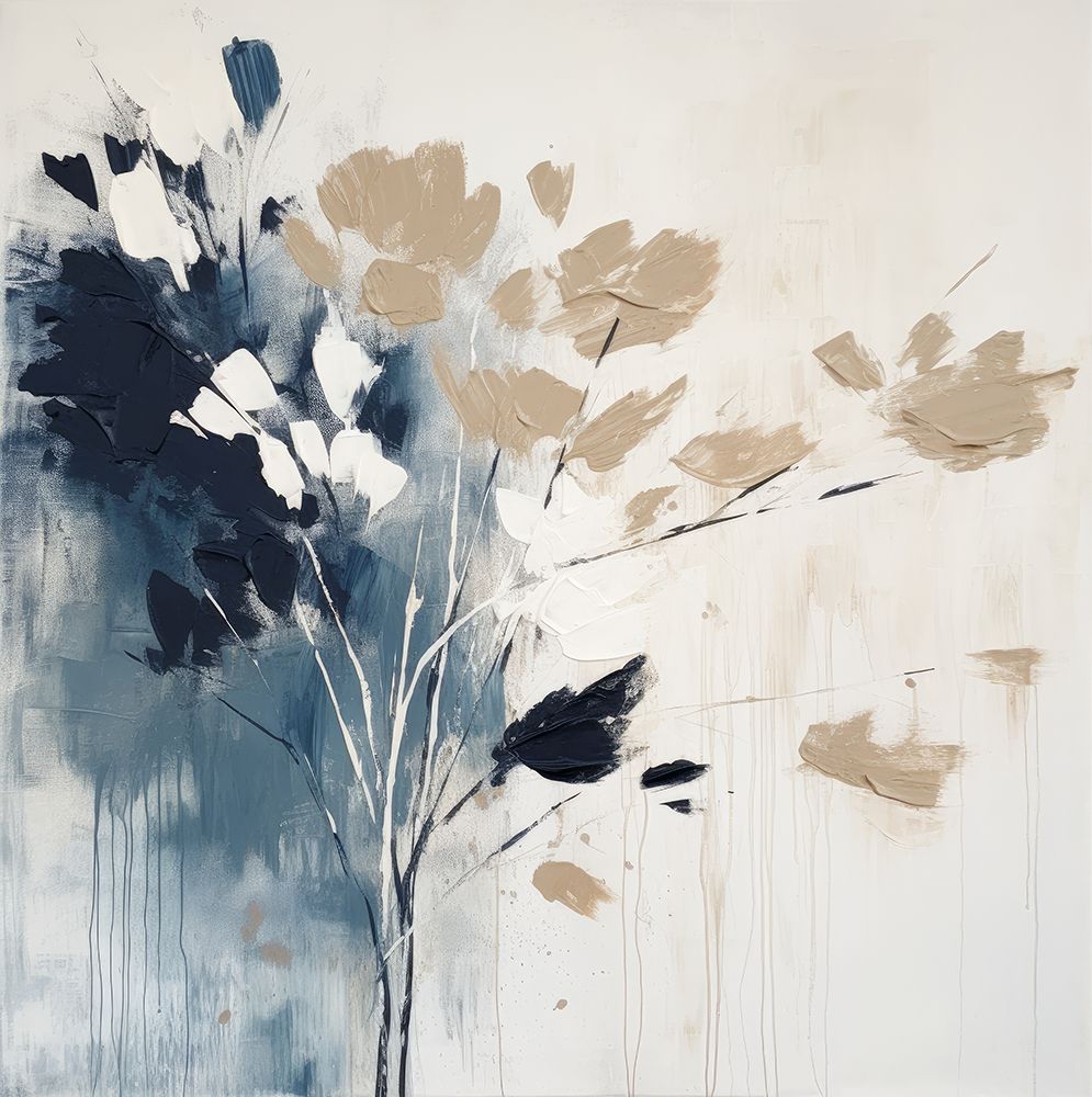 Blue Earthly Neutrality I art print by Irena Orlov for $57.95 CAD