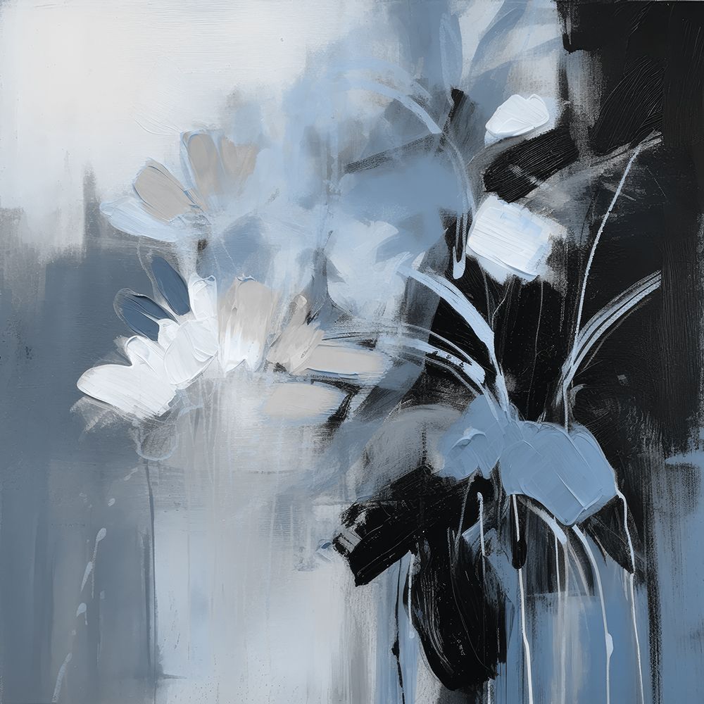 Serenade in Blue Petals I art print by Irena Orlov for $57.95 CAD