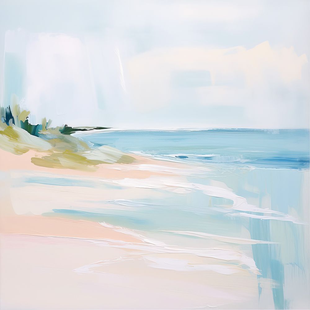 Reflection of Beach II art print by Irena Orlov for $57.95 CAD