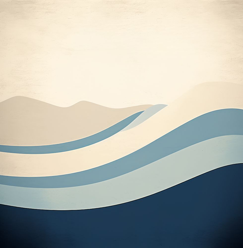 Sun Kissed Waves II art print by Irena Orlov for $57.95 CAD