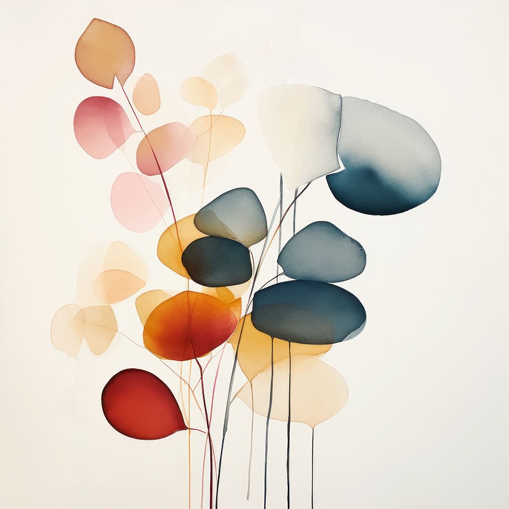 Fluid Floral Artistry II art print by Irena Orlov for $57.95 CAD