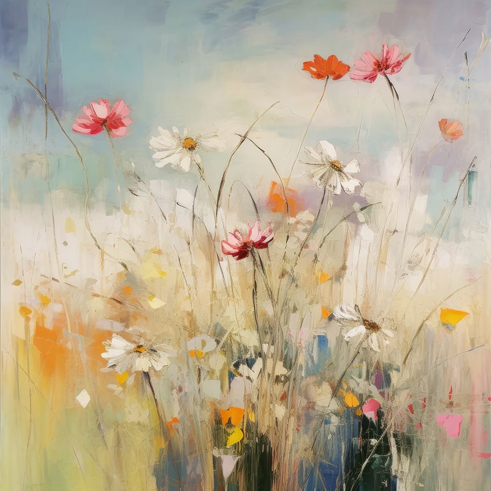 Blooms in the Meadow I art print by Irena Orlov for $57.95 CAD
