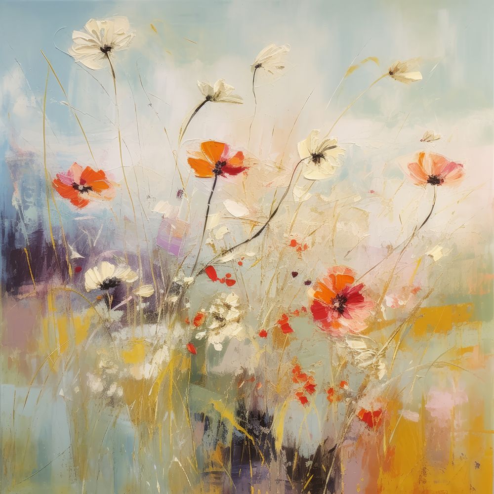 Blooms in the Meadow II art print by Irena Orlov for $57.95 CAD
