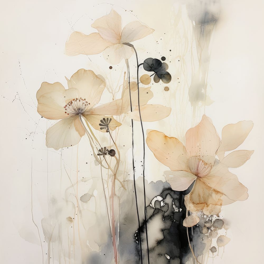 Romantic Floral Harmony I art print by Irena Orlov for $57.95 CAD