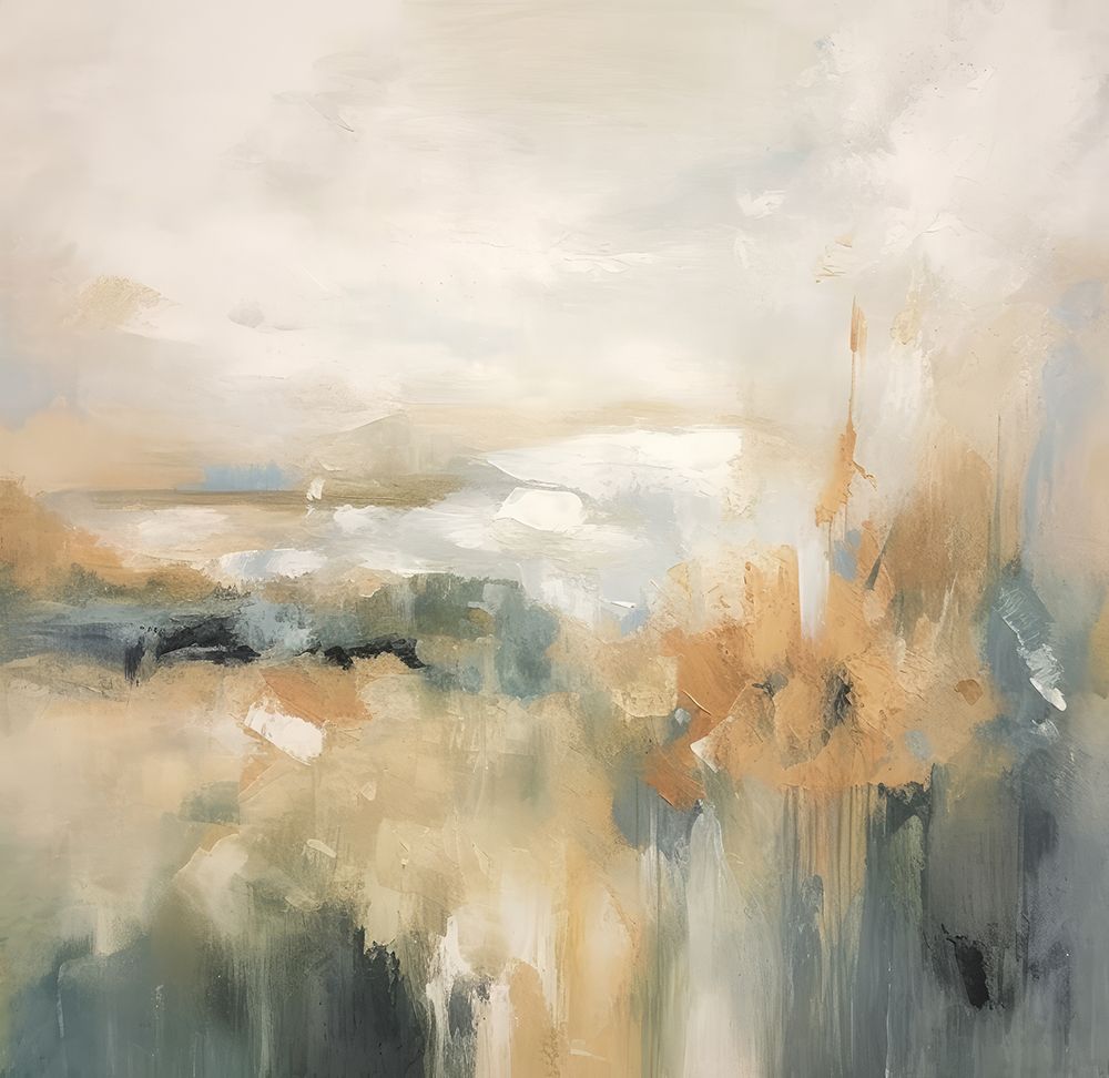 Abstracted Pure Landscape art print by Irena Orlov for $57.95 CAD