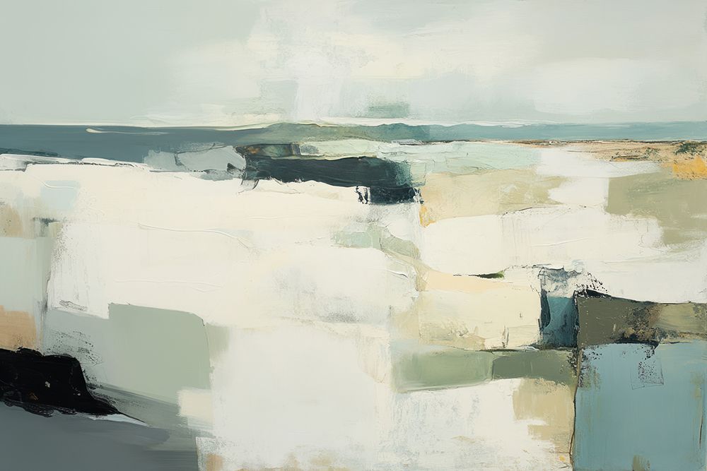 Pastel Blue Plains art print by Irena Orlov for $57.95 CAD
