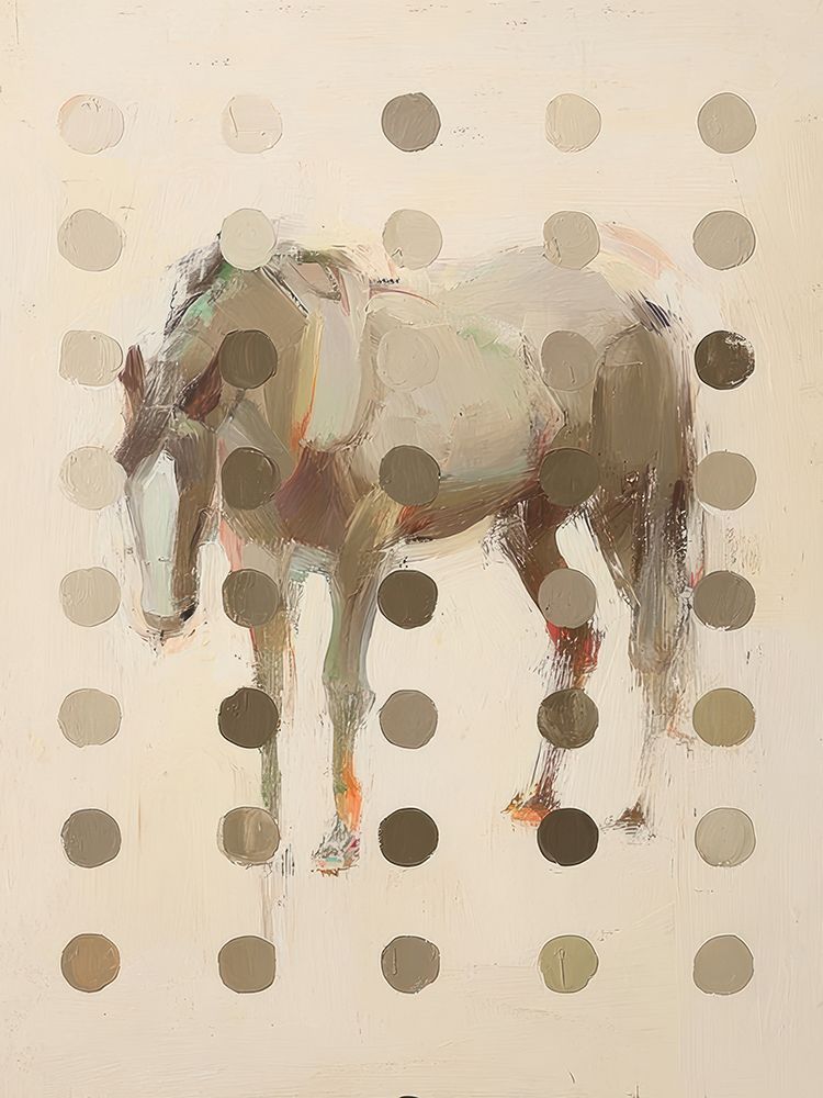 Horse Laced with Circles art print by Irena Orlov for $57.95 CAD