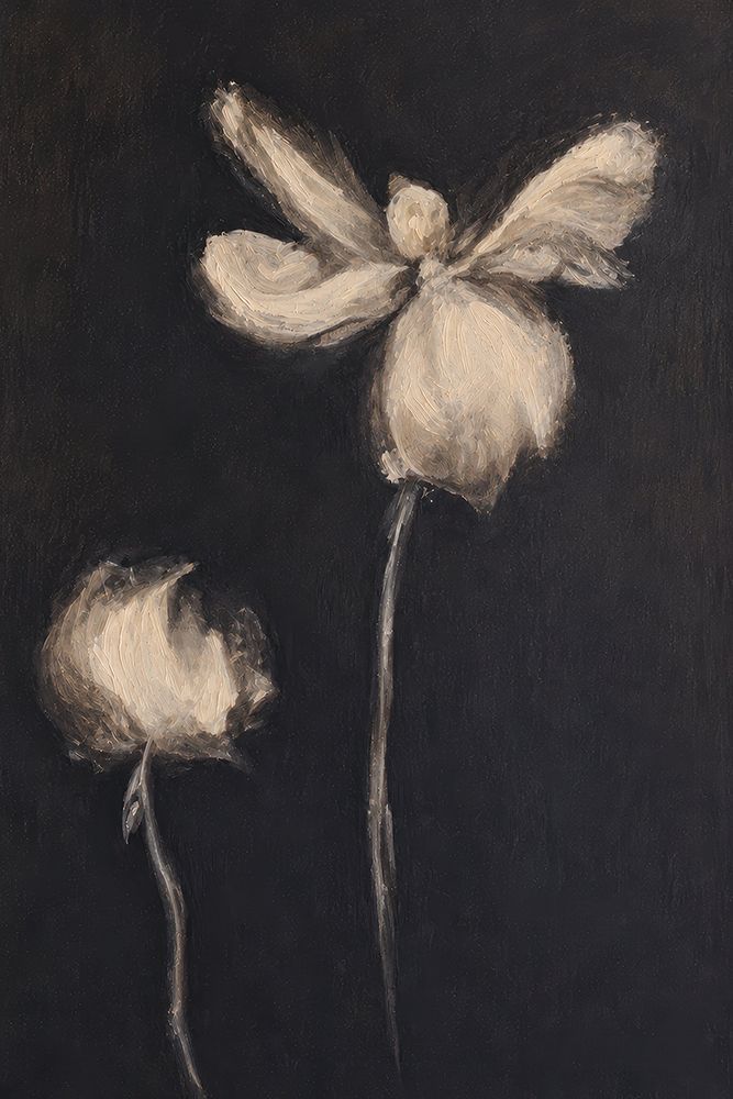 Whispering Blooms in the Dark I art print by Irena Orlov for $57.95 CAD