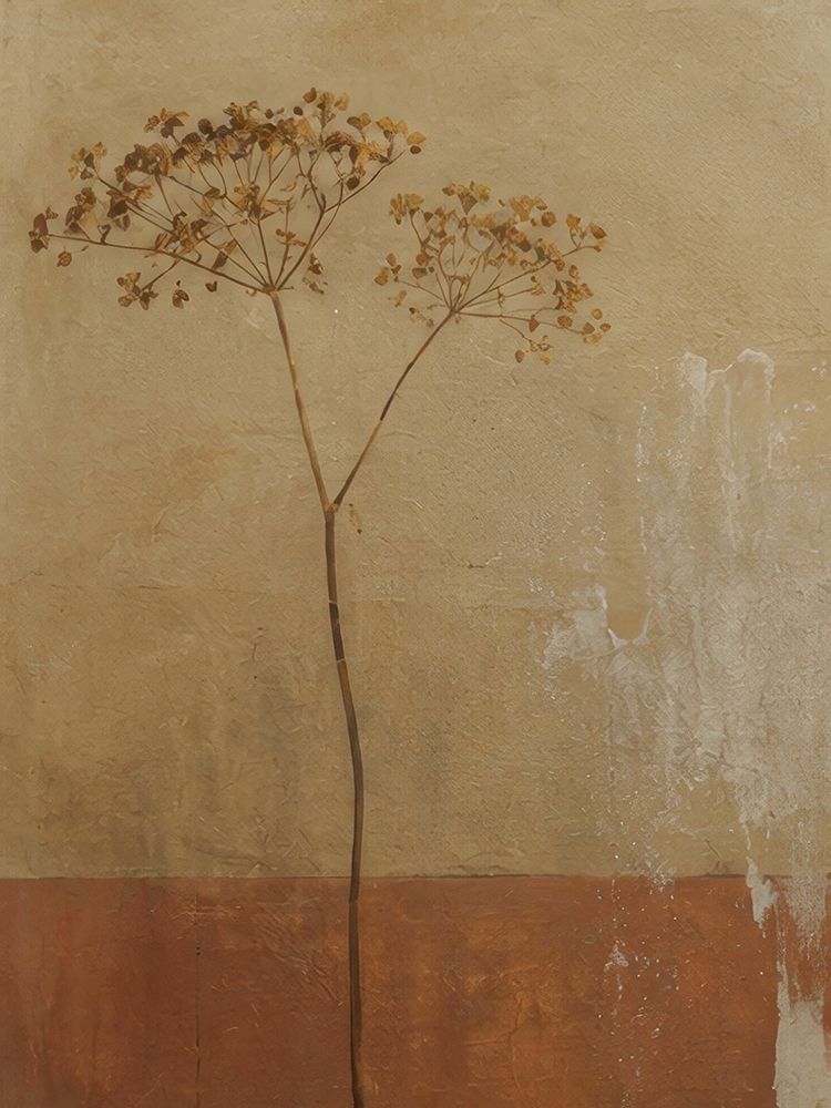 Delicate Branch on Textured Canvas I art print by Irena Orlov for $57.95 CAD