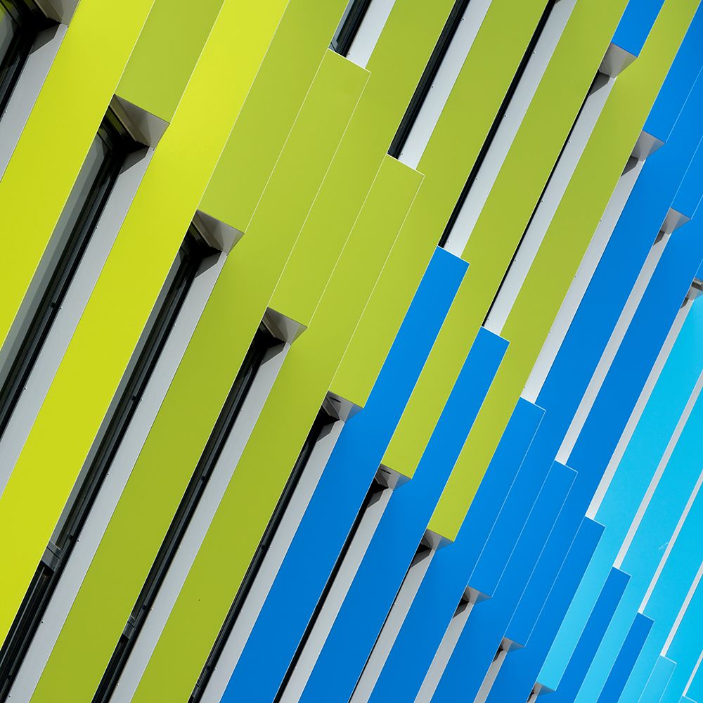 Van Son - Colorful Diagonals art print by Van Son for $57.95 CAD