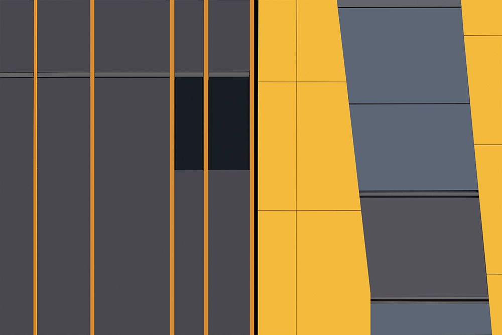 Niezen - Yellow in Abstract art print by Niezen for $57.95 CAD