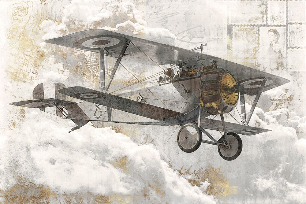 Airplane I art print by Roozbeh for $57.95 CAD