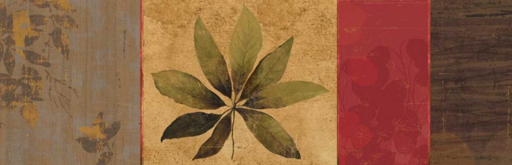 Leaf Impressions I art print by PI Studio for $57.95 CAD