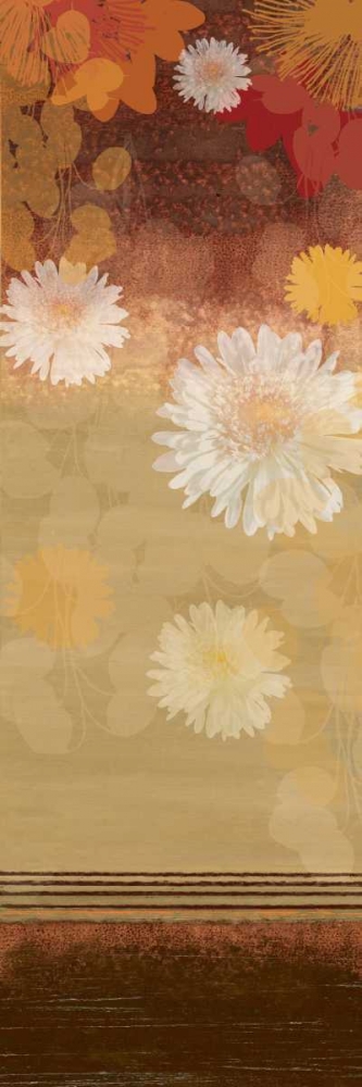 Floating Florals I art print by PI Studio for $57.95 CAD