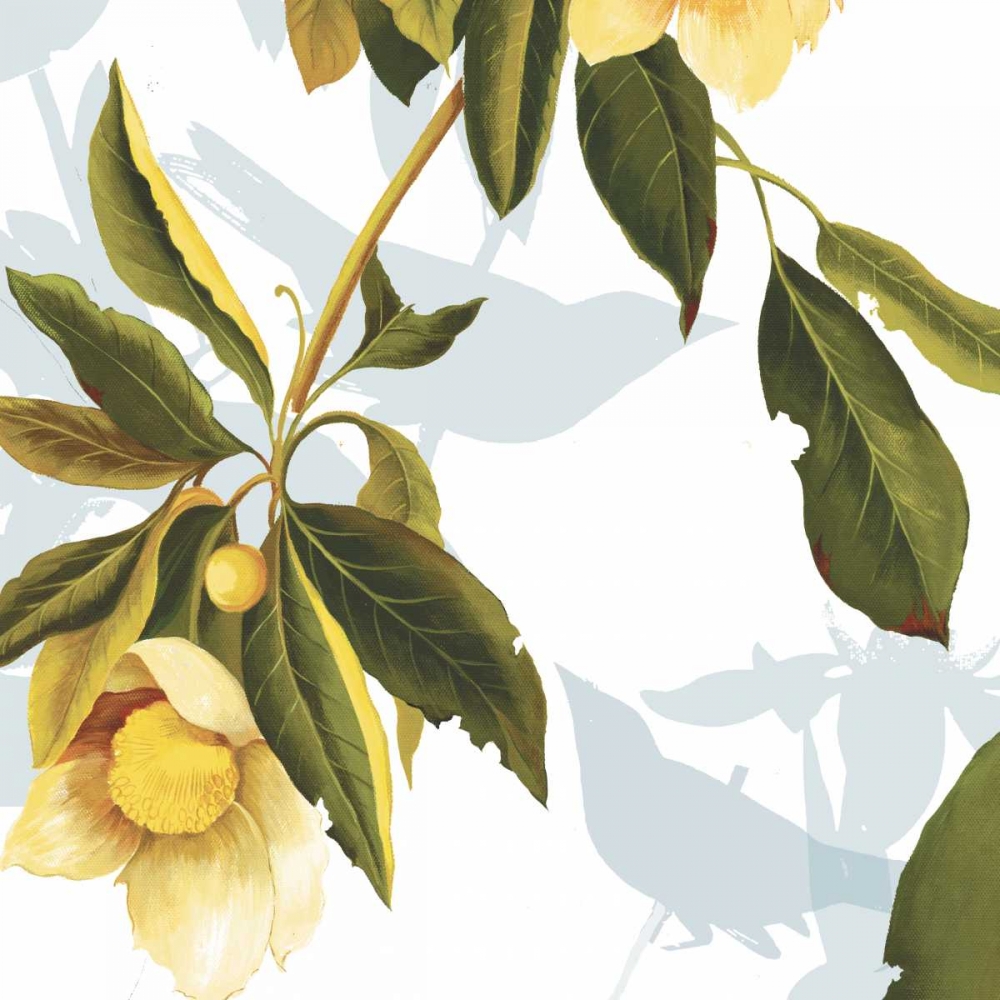 Lemon Floral art print by PI Studio for $57.95 CAD