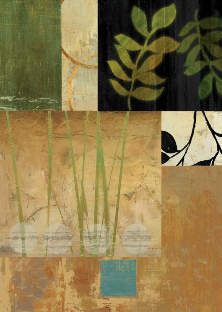 Leaves of Green II art print by PI Studio for $57.95 CAD