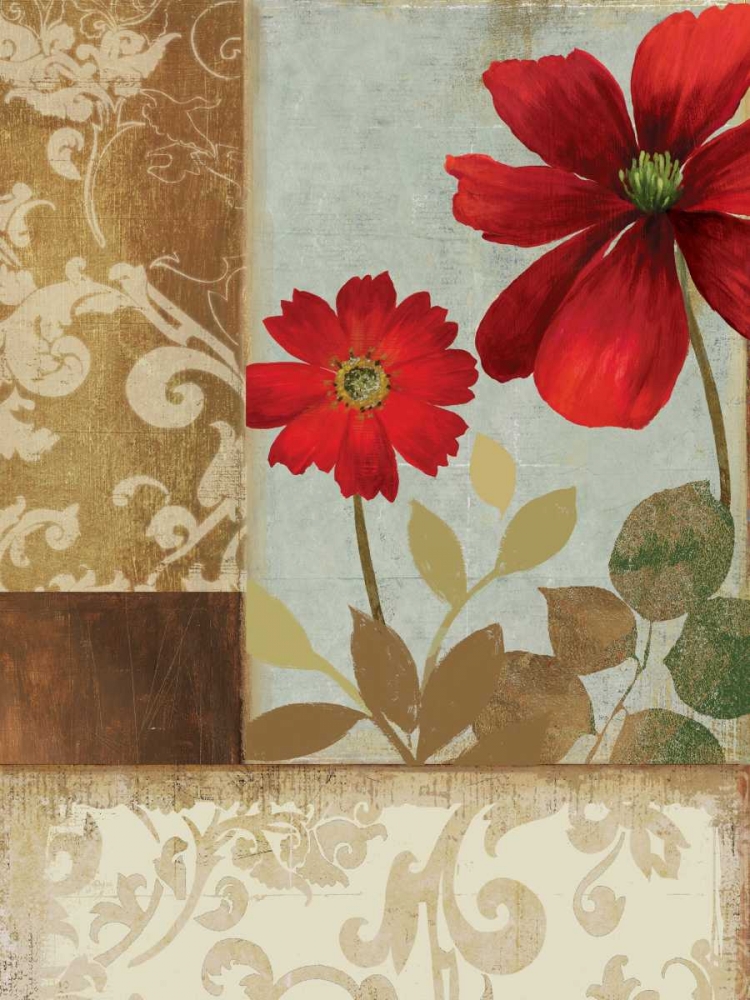 Floral Damask II art print by PI Studio for $57.95 CAD