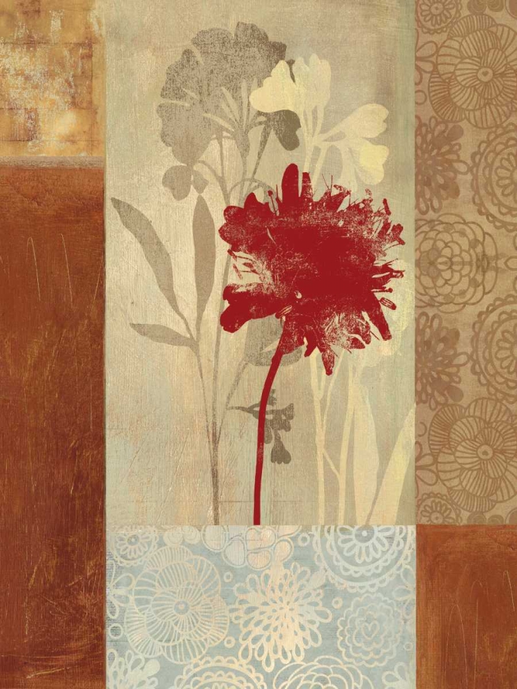 Garden Patchwork art print by PI Studio for $57.95 CAD