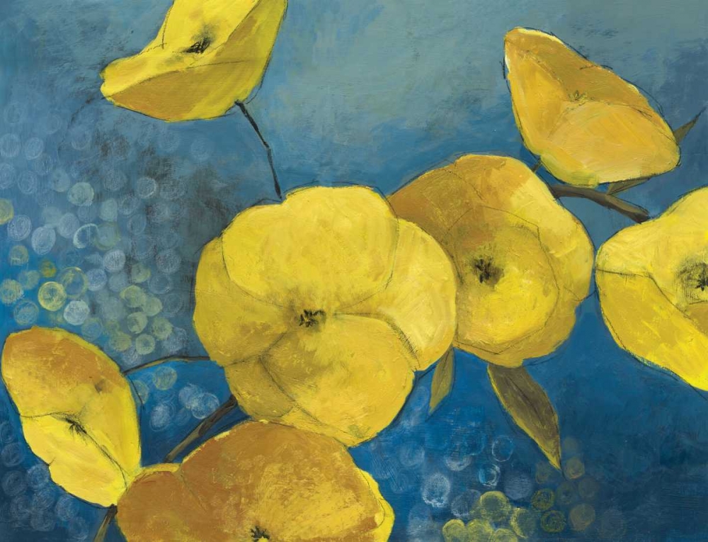 Sunshine Flowers art print by PI Studio for $57.95 CAD