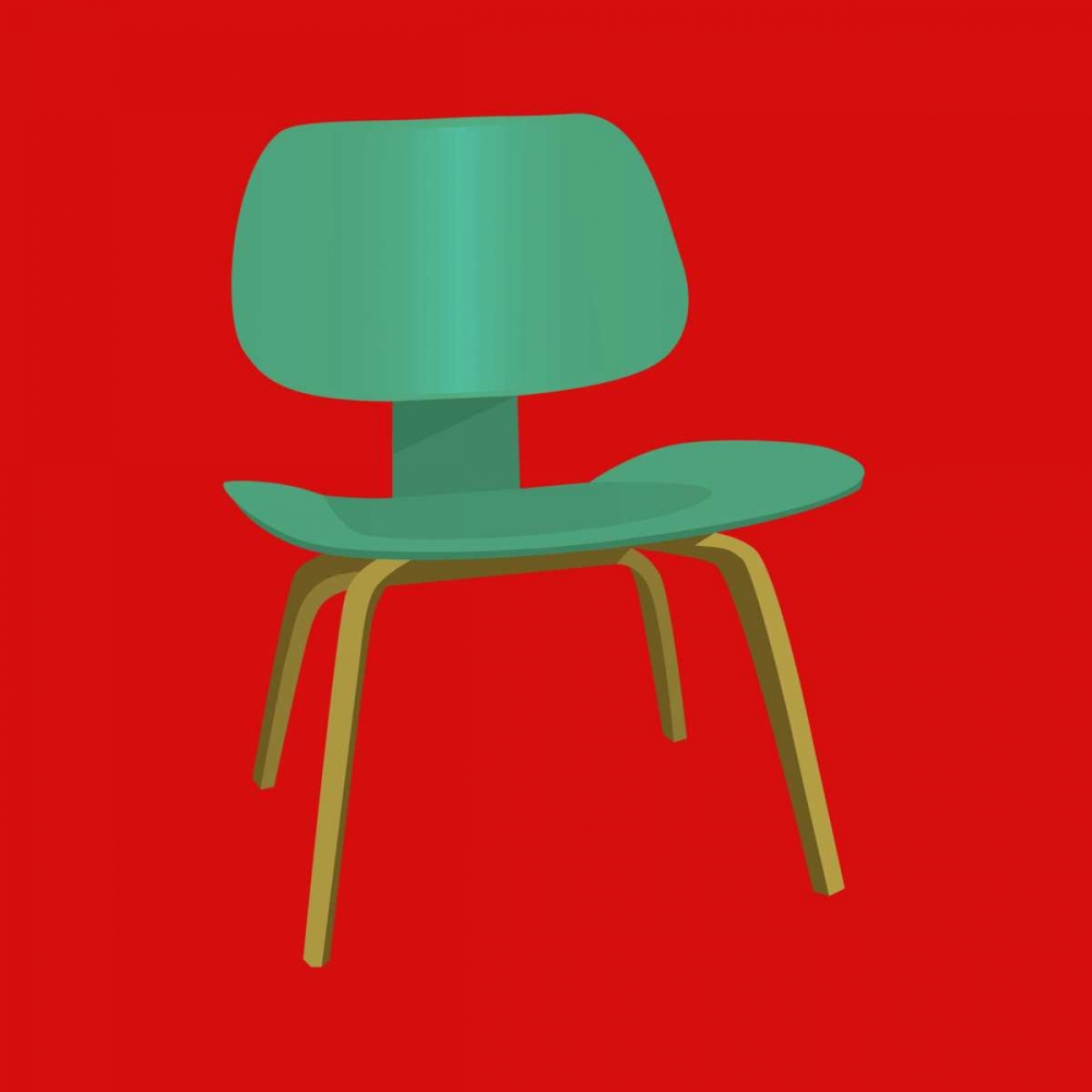 Mid Century Chair III art print by PI Studio for $57.95 CAD
