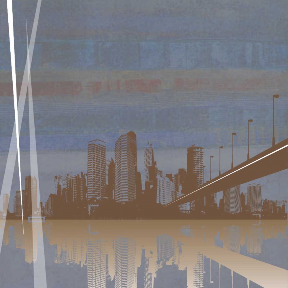 City Scape art print by PI Studio for $57.95 CAD