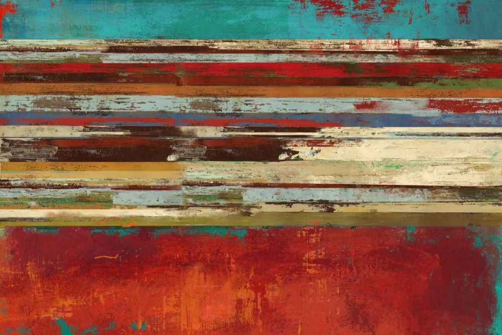 Worn Red art print by PI Studio for $57.95 CAD