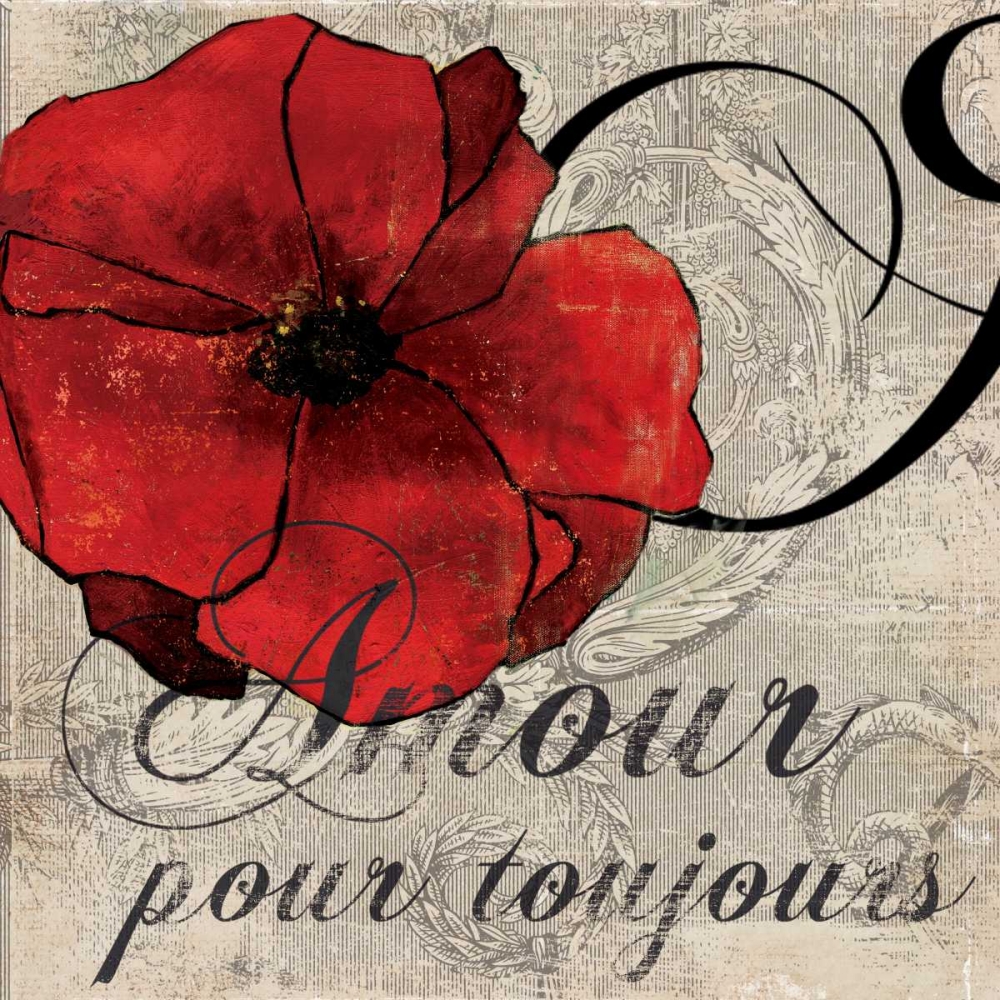 Amour Toujours art print by PI Studio for $57.95 CAD