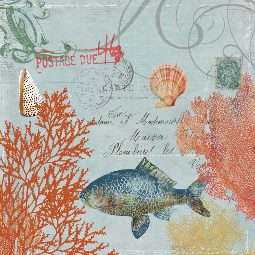 Under the Sea II art print by PI Studio for $57.95 CAD