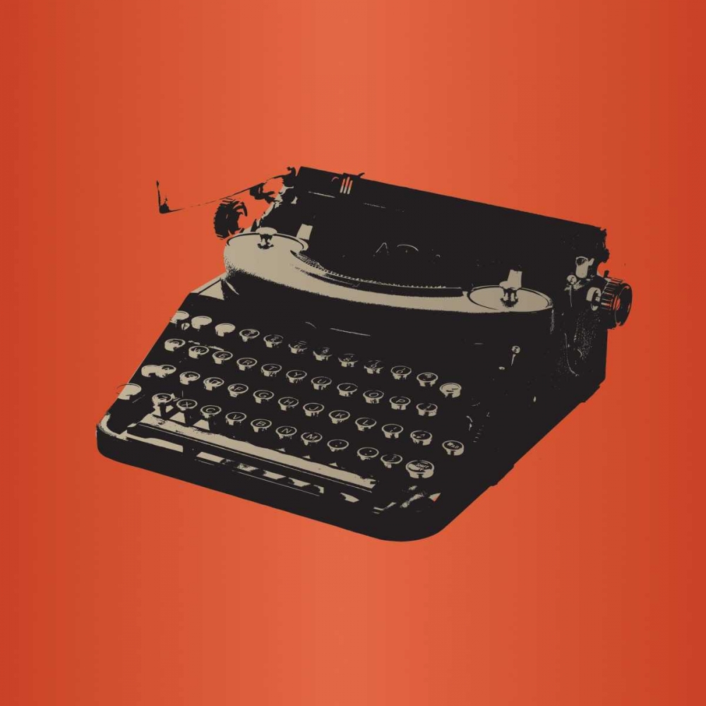 MCM Typewriter art print by PI Studio for $57.95 CAD
