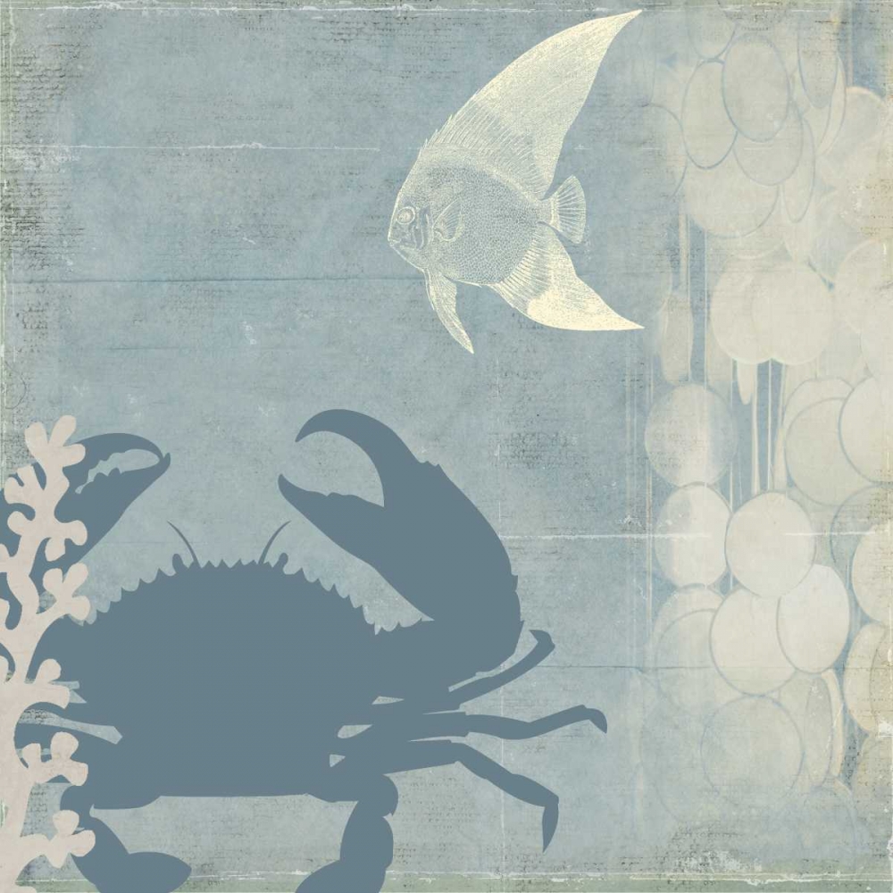 Ocean Life II art print by PI Studio for $57.95 CAD