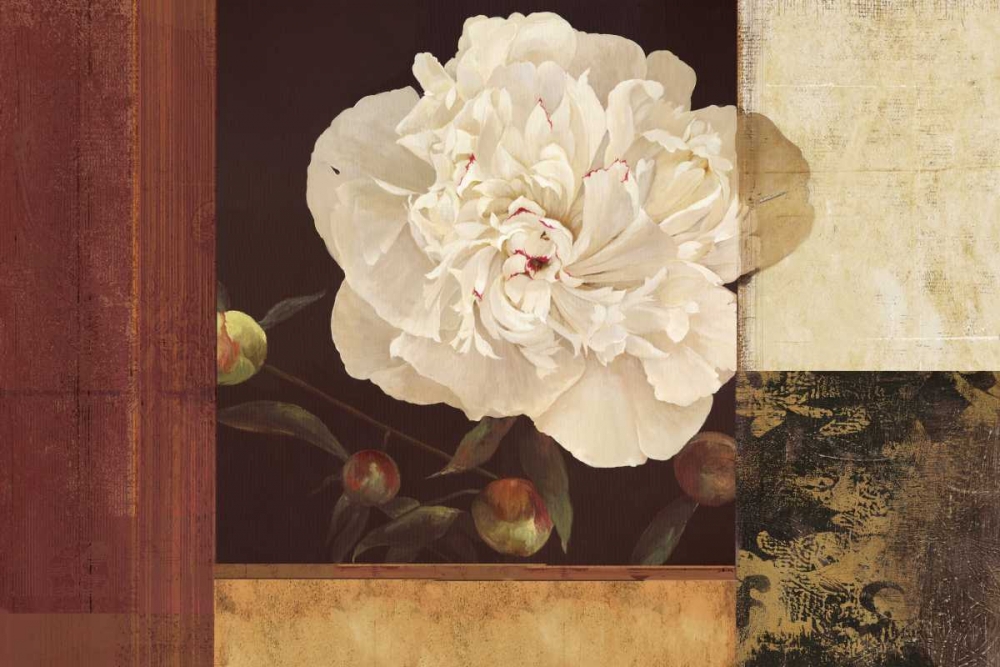 Bronzed Floral art print by PI Studio for $57.95 CAD