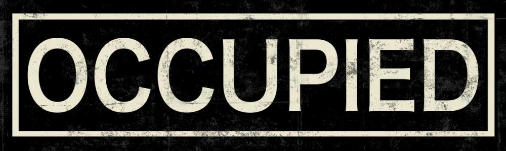 Occupied art print by PI Studio for $57.95 CAD