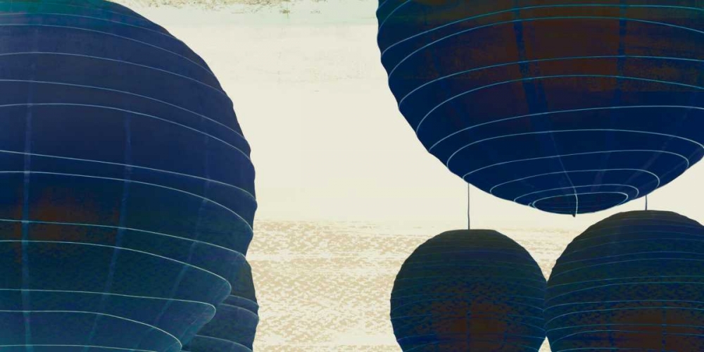 Midnight Lanterns II art print by PI Studio for $57.95 CAD