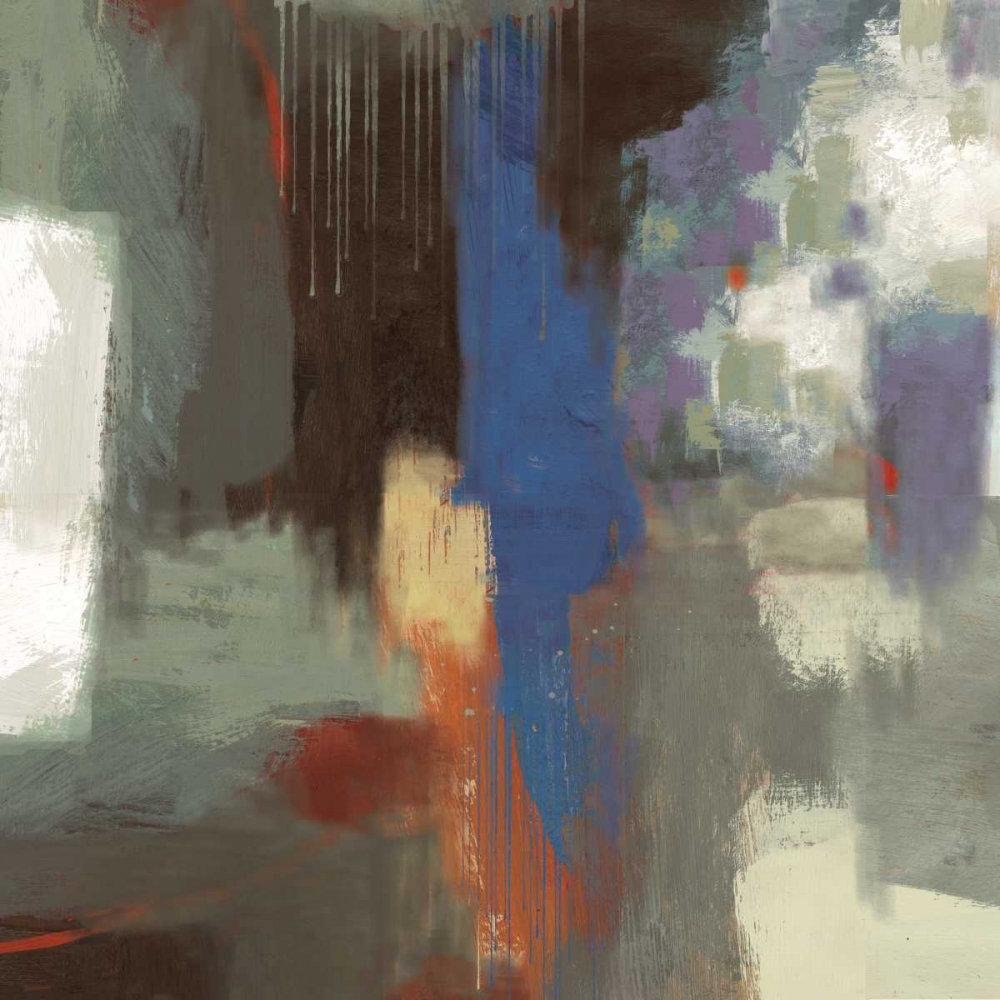 Blue Abstract art print by PI Studio for $57.95 CAD